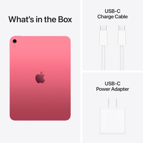 Apple iPad 11-inch: A16 chip, 11-inch Model, Liquid Retina Display, 128GB, Wi-Fi 6, 12MP Front/12MP Back Camera, Touch ID, All-Day Battery Life Pink Apple iPad 11-inch: A16 chip, 11-inch Model, Liquid Retina Display, 128GB, Wi-Fi 6, 12MP Front/12MP Back Camera, Touch ID, All-Day Battery Life Pink